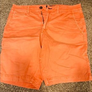 Orange men’s shorts